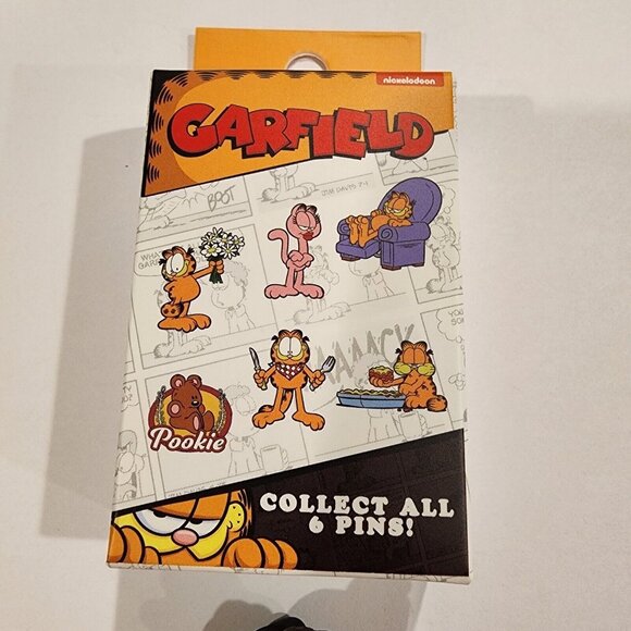 Garfield Nickelodeon Blind Box Enamel Pin 2024 Arlene Pink Girlfriend Cat Opened - Picture 4 of 10